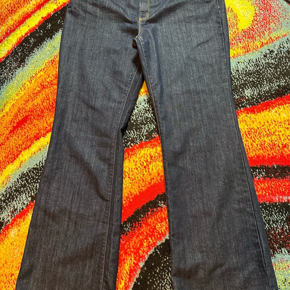 Michael Kors Dark Blue Flare Jeans